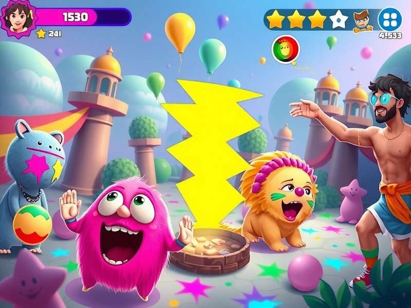 Holi Champion Chase special festival event gameplay